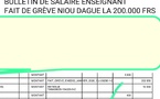 Ponctions opérées sur les salaires : certains Pastéfiens contre
