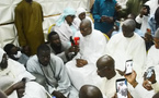 Le KHALIFE GENERAL RECEVANT LA DELEGATION DE L’APR  " Touba n'a pas oublié Macky Sall et ne l'oubliera pas. Il le laisse entre les mains à qui il l’avait confié"