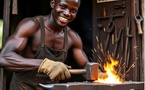 les premiers rois d'afrique etaient des forgerons .