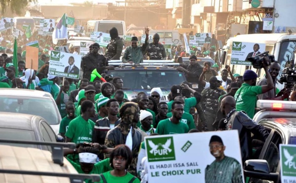 CARAVANE PUR ETAPE DAKAR-MBOUR: Issa Sall met le paquet dans la banlieue avant de rejoindre Mbour