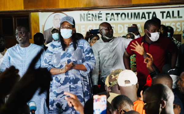 Commune de Golf Sud: Néné Fatoumata Tall investie candidate par les cadres de l'APR