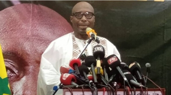 Tournée politique à l'intérieur du pays de Barthélemy Dias