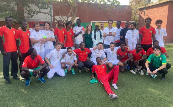 UCAD: Match de fraternité entre étudiants marocains et sénégalais