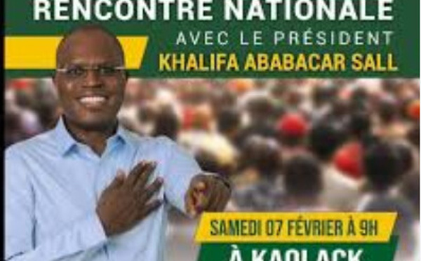 MOBILISATION POLITIQUE À KAOLACK : Taxawu Senegaal met en garde contre les dérives démocratiques et appelle à la vigilance