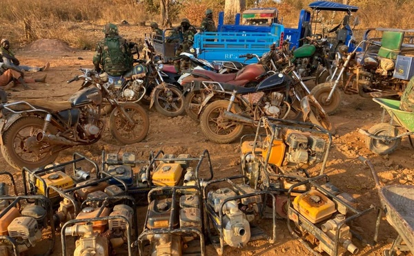 Sites clandestins (Kédougou) : l'armée interpellé 7 personnes