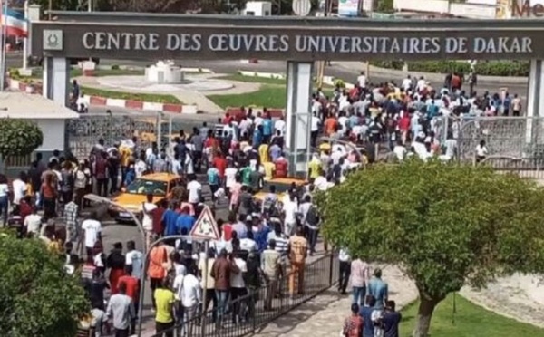 SACCAGES À L'UCAD : LES  500 MILLIONS DE FCFA QUI FACHENT Les étudiants déchirent la rapport du Coud et chargent les FDS ​