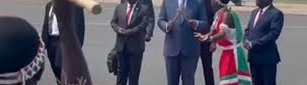 Macky Sall accueilli hier à Bujumbura en grande pompe