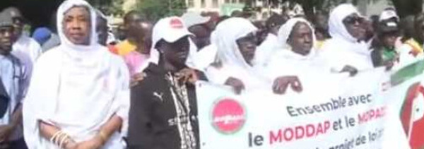 MARCHE DE SOUTIEN AU PROJET DE LOI CONTRE L’HOMOSEXUALITE : Le Moddap magnifie le courage et la constance de Ousmane Sonko et appelle tous les députés à voter la loi