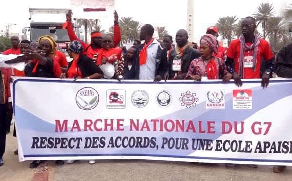 DIALOGUE SOCIAL A LA PRIMATURE SOUS HAUTE TENSION : Le G7 dénonce des ponctions salariales et annonce une plainte au niveau national et international