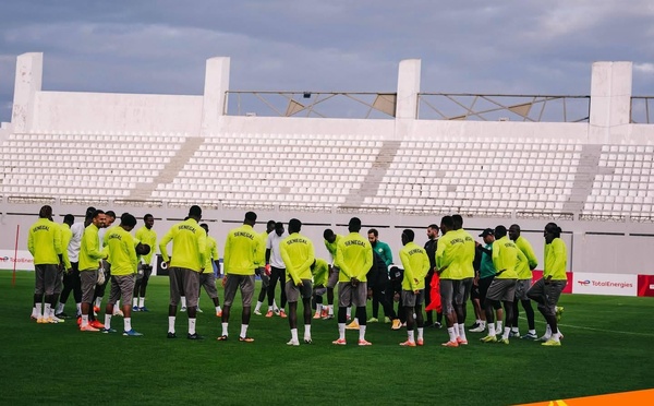 SENEGAL VS PEROU DU 28 MARS 2026 : Une première séance d’entrainement studieuse et une ambiance de champions pour les Lions