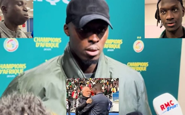 ZONE MIXTE avec   Edouard Mendy,  Mory Diaw, Krépin Diatta et  Mano Menezes