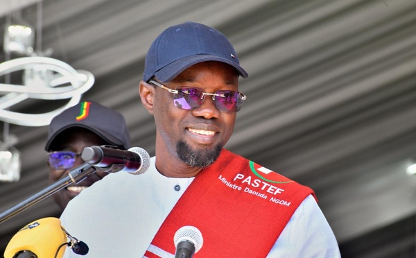 Ousmane Sonko à Mbour «Le parti doit démontrer sa capacité à maintenir le cap pour les 50 prochaines années»