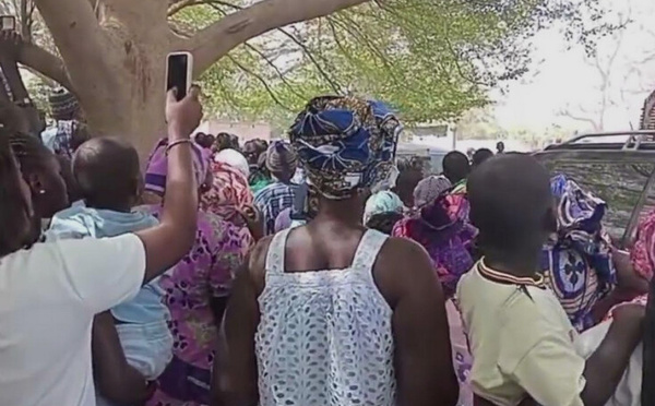 Diomaye chez lui à Ndiaganiao