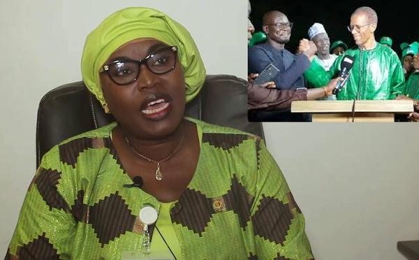 Alioune Ndoye, Juliette Zinga et la réunion pour le compte du département de Dakar