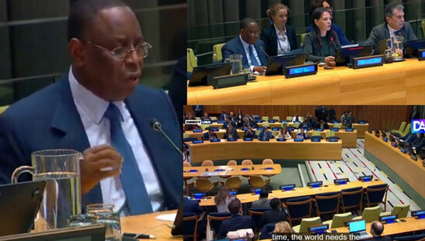 «BATIR DES PONTS ENTRE LES ÉTATS, LES NATIONS, LES CULTURES ET LES CIVILISATIONS» : À l’Onu, Macky Sall déroule sa vision d’un multilatéralisme rénové