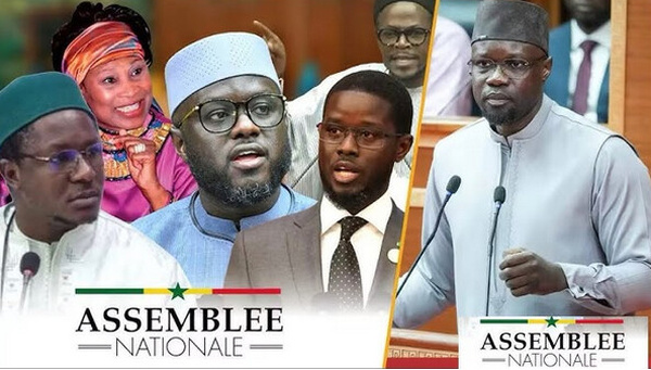 ASSEMBLEE NATIONALE 128 sur les 130 députés de Pastef valident la modification du Code électoral