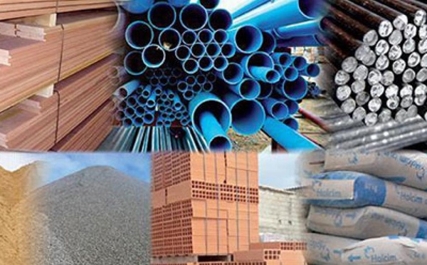 INDICE DES PRIX DES MATERIAUX DE CONSTRUCTION : Les prix des matériaux de construction en légère hausse de (+0,2%)