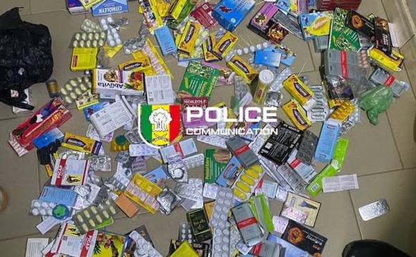 Faux médicaments : Un important lot saisi par le Commissariat urbain de Richard-Toll