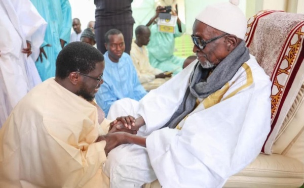  Décès de Serigne Cheikh Saliou Mbacké : le chef de l’État rend hommage à un homme de foi