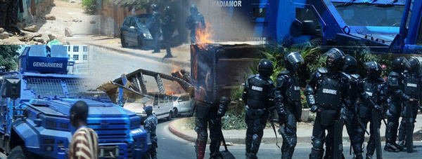 Affaire Kherou Ngor : ses partisans manifestent, la gendarmerie réprime