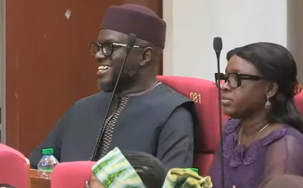 El Malick Ndiaye 1er vice-président, Ismaïla Diallo 3e vice-président