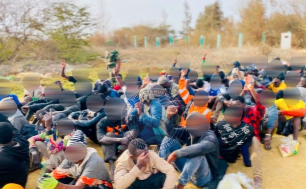 250 candidats interpellés à bord d’une pirogue au large de l’île de Bassoul