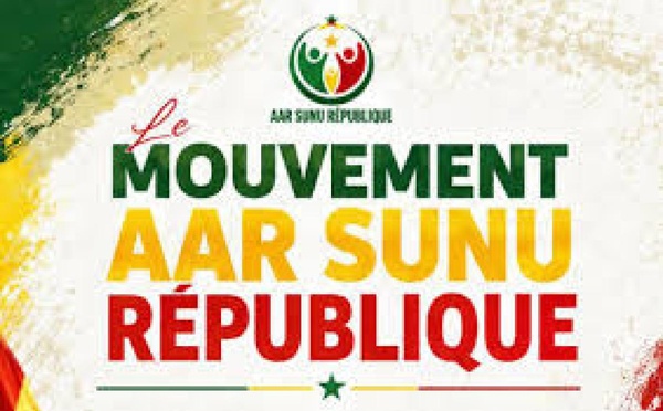 RÉVISION CONSTITUTIONNELLE : Aar Sunu République dénonce une forfaiture institutionnelle, prépare la riposte citoyenne et une marche au mois de juillet