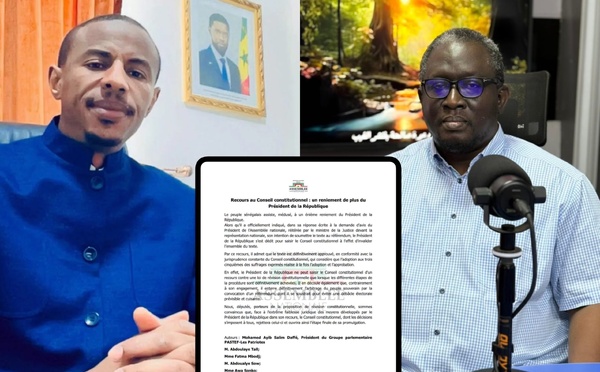 LES DÉPUTÉS DE PASTET ACCUSENT LE PRESIDENT BASSIROU DIOMAYE FAYE DE RENIEMENTS : Aldiouma Sow se défoule sur le groupe parlementaire messianique et assure que le projet réussira avec les vrais patriotes