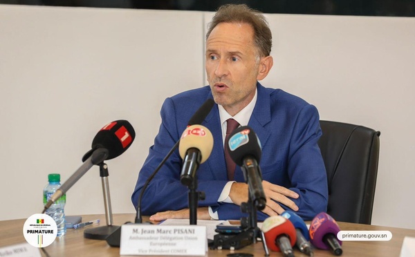 JEAN MARC PISANI, AMBASSADEUR CHEF DE DELEGATION DE L’UE « J’ai été profondément impressionné par la vitalité, l’esprit d’innovation et la créativité des jeunes … »