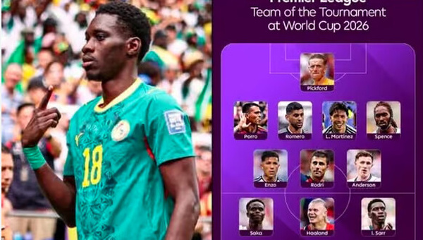 COUPE DU MONDE 2026 : Ismaïla Sarr honoré et sélectionné dans l’équipe-type des joueurs de Premier League