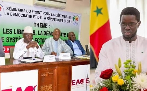 CALENDRIER ELECTORAL : Le Fdr redoute un report des élections locales et exige une concertation immédiate sur le sujet