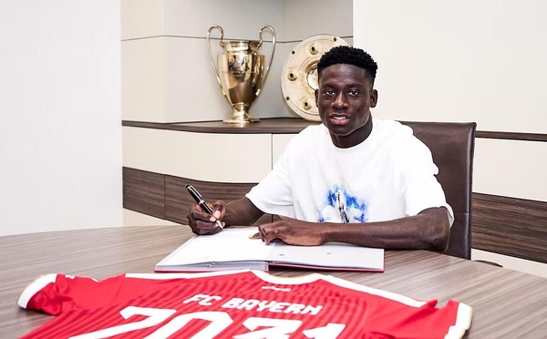 MERCATO : Le joyau sénégalais Bara Sapoko Ndiaye s'engage sur le long terme avec le FC Bayern Munich
