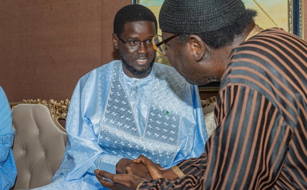 Tivaouane : Diomaye chez Serigne Moustapha Sy