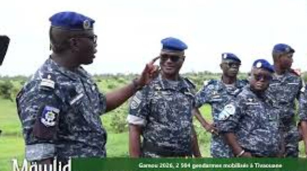 GAMOU DE TIVAOUANE 2026 : La maréchaussée renforce son dispositif avec 2504 gendarmes mobilisés