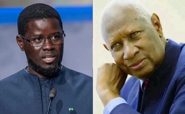 Diomaye rend hommage à Diouf
