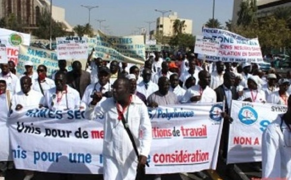 Grève des médecins aujourd'hui et demain