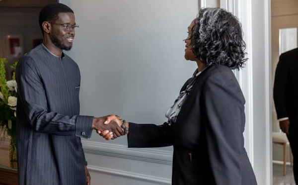 Washington : Diomaye a reçu une délégation du Corporate Council on Africa