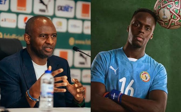 PATRICK VIEIRA SUR LA DECISION D'ÉDOUARD MENDY DE PRENDRE SA RETRAITE INTERNATIONALE « C'est une perte pour le football sénégalais, mais c'est une décision qu'il faut respecter »
