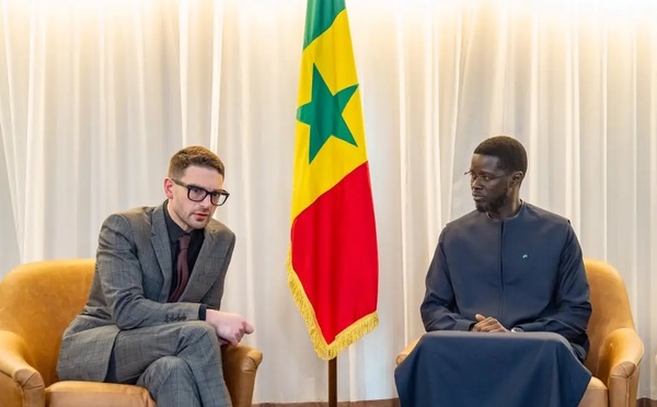 Diomaye a reçu Alexander Soros