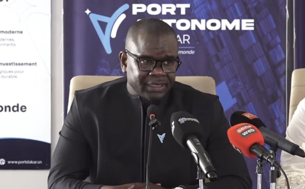 DOUNE PATHÉ MBENGUE DG DU PORT DE DAKAR AU MINISTRE DES PÊCHES « Le Port occupe une place particulière dans l’économie bleue »