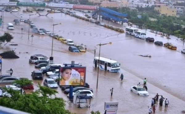 142 MM DE PLUIE À RUFISQUE, 138 MM À YOFF Dakar face à un déluge meurtrier