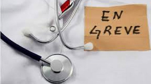 Les médecins en grève 72H