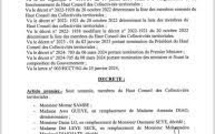 NOMINATION AU HAUT CONSEIL DE COLLECTIVITES TERRITORIALES : Le Hcct accueille de nouveaux membres, Momar Samb casé