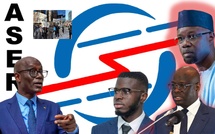 MARCHE DES 37 MILLIARDS DE L’ASER : Les camarades de Thierno Alassane Sall manifestent devant les sièges de la CESCE et de AEE Power EPC à Madrid