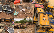 Exploitation illégale de l'or à Kédougou : 11 équipements saisis