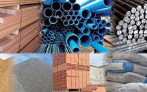 INDICE DES PRIX DES MATERIAUX DE CONSTRUCTION : Les prix des matériaux de construction baissent de 0,2% sur un mois