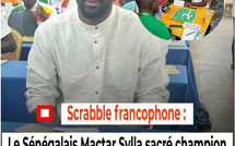 SCRABBLE FRANCOPHONE AFRICAIN : Mactar Sylla, roi du Blitz africain à Ouagadougou