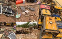 Kédougou : six motopompes, quatre groupes électrogènes et devers matériaux saisis