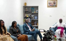 Visite de courtoisie : Sonko reçu par Monseigneur André Gueye