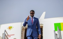 Le Président Diomaye Faye entame une visite de travail en Gambie